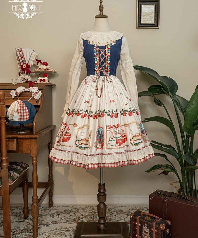 Miss Point りんご園 バイエルン風ロリィタドレス JSK [LO942] | Ro