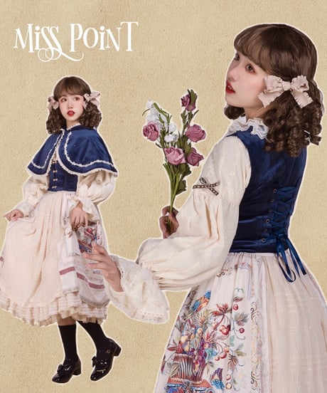 Miss Point 豊作賛歌 バイエルン風 ベルベットマント [LO390]