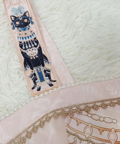 Dusk BASTET （ 黄昏贝斯特）エジプト風ロリィタ ベルト吊りJSK [LO350]