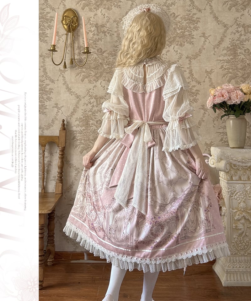 Urtto / ロココ ロリィタドレス ワンピース [LO1374] | Roses on t