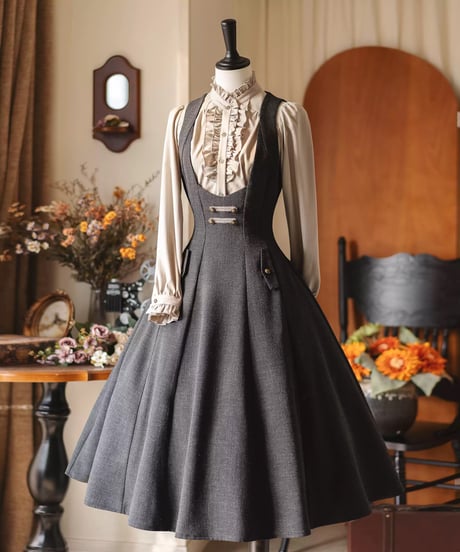 Forest Wardrobe / 森林回廊 コルセットJSK、ブラウス [LO1577]