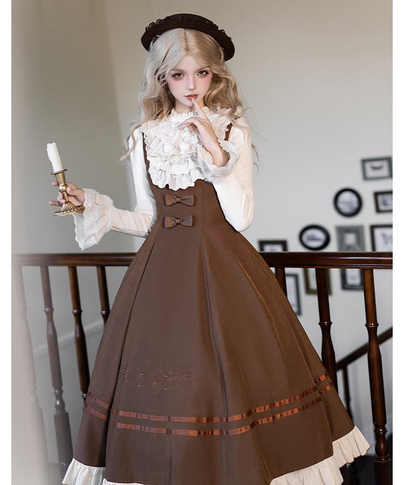 with PUJI / 樫の楽章 ロリィタドレス セット [LO1538] | Roses