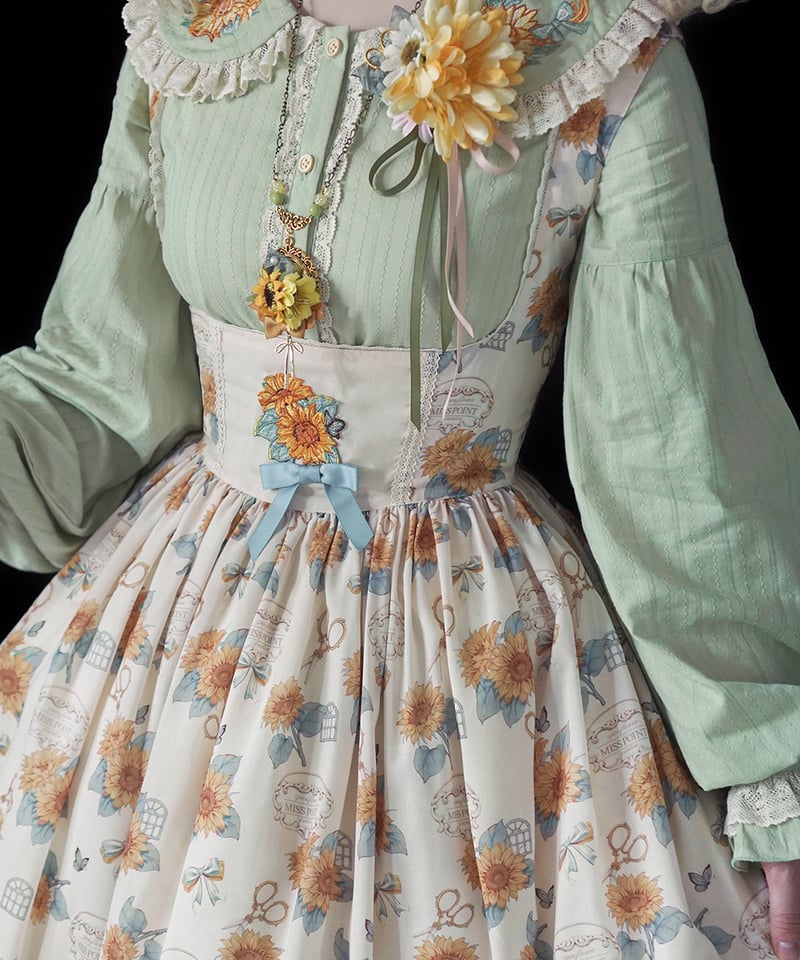 Miss Point 向日葵の庭園 ロリィタドレス コルセットJSK