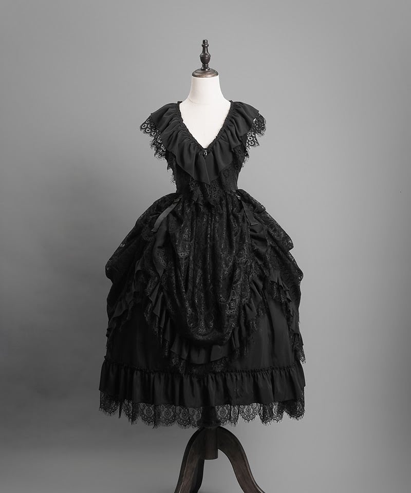 VantablackStudio / アマラ 未亡人のドレス ゴシック JSK