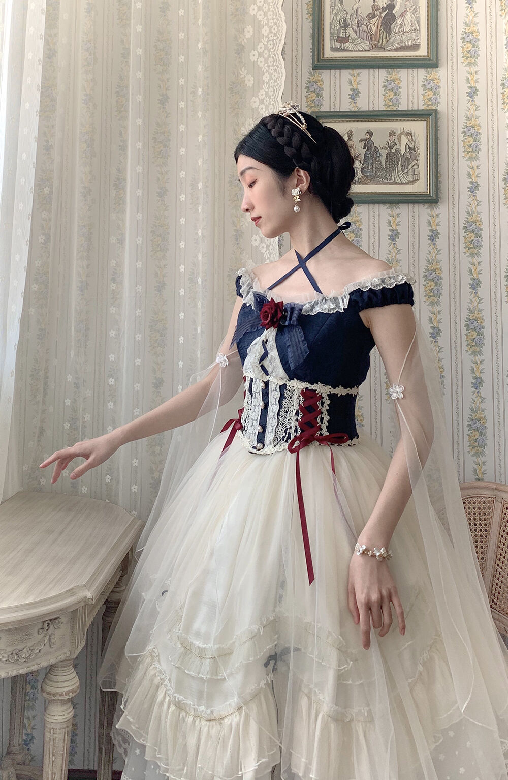 Miss Point / 夜明けの歌 ロリィタ エレガント コルセット [LO264] | R