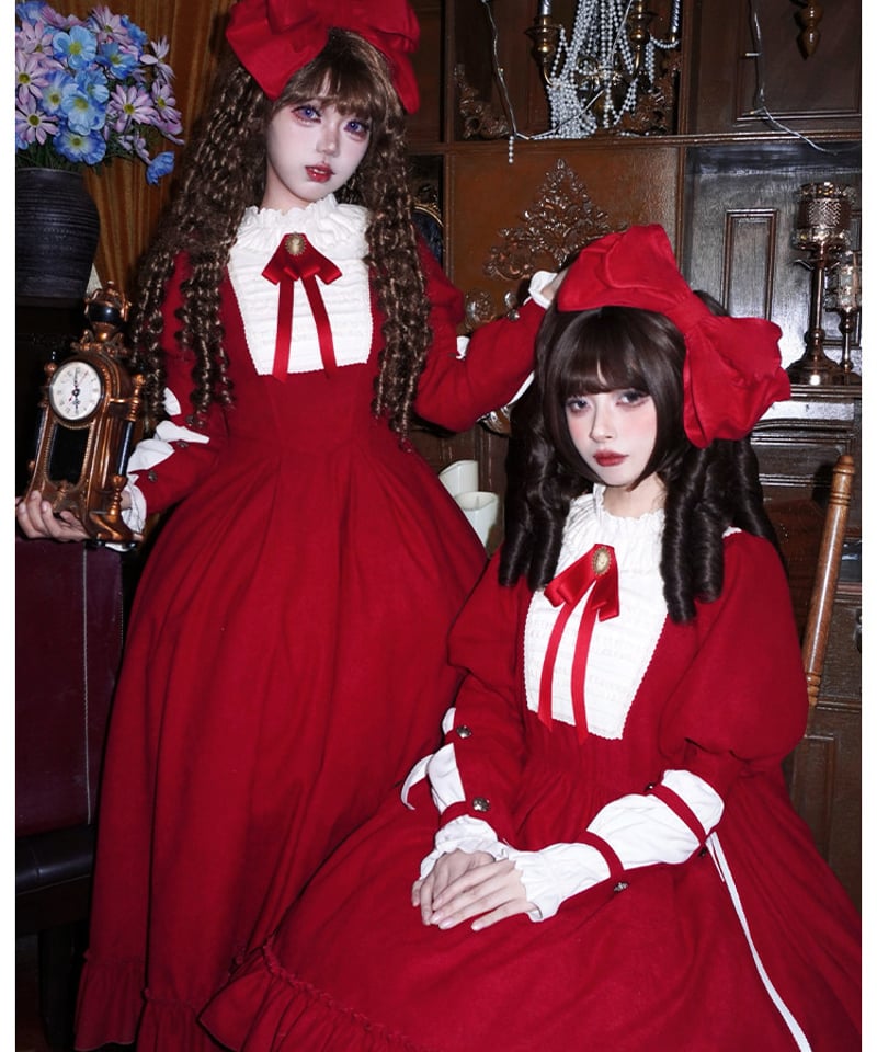 with PUJI Letter and Poetry / 祈りの人形 ロリィタドレス セッ