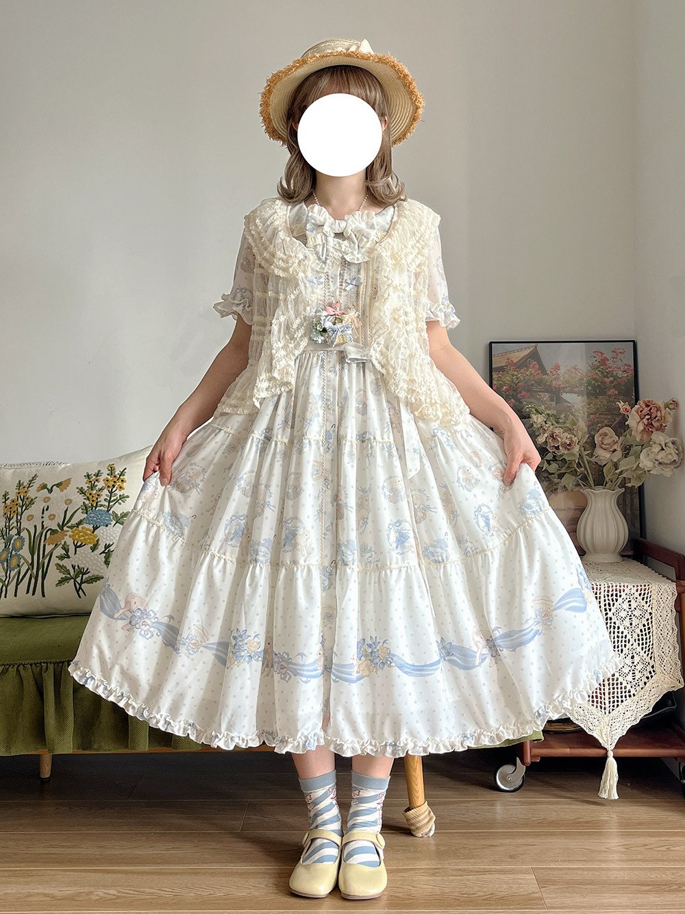 Miss Point 花のたよりと羊のワルツ クラシックロリィタ レース