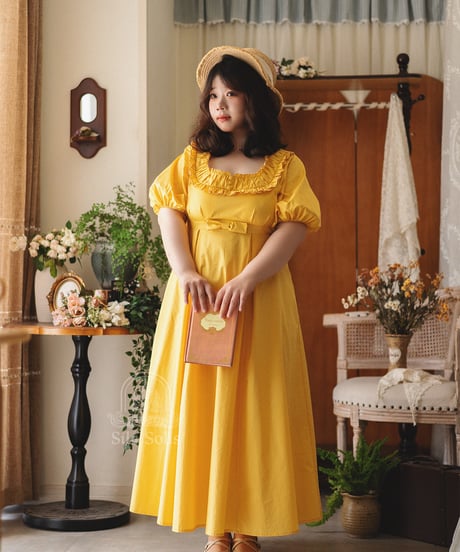 Forest Wardrobe 朝の森林 コットンワンピース [LO1601]