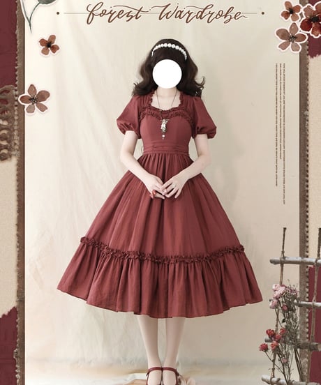 Forest Wardrobe 森林牧歌 ワンピース [LO1444]