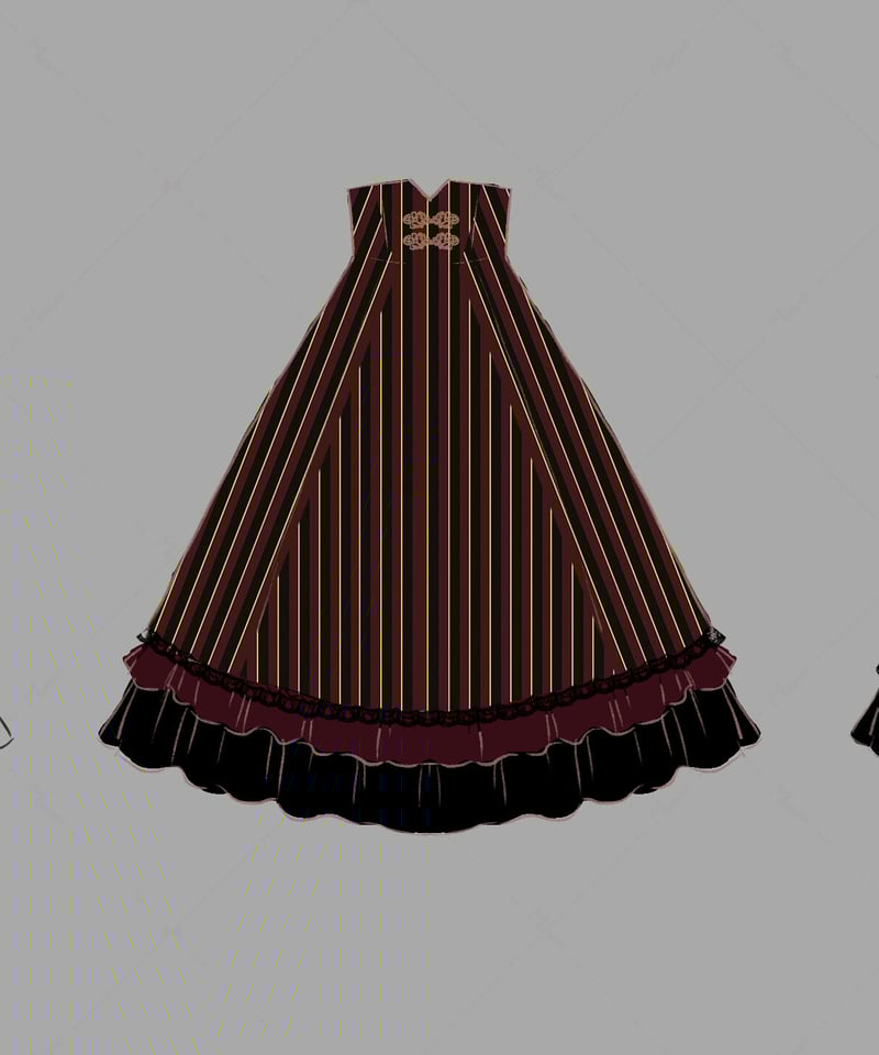 MR corset スカート ロリータ Miss Point / Point Manor クラシックロリィタ コルセット