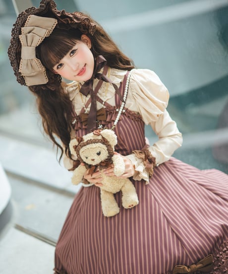 Miss Point / Classical Chocolate JSK [LO1227]