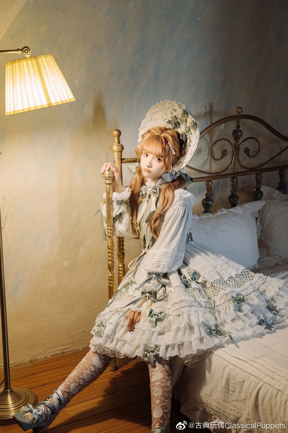 Classical Puppets 少女人形 十女 ロリータ ワンピース Classical Puppets 少女人形 十女 The Dolly Girl 植物園バージ