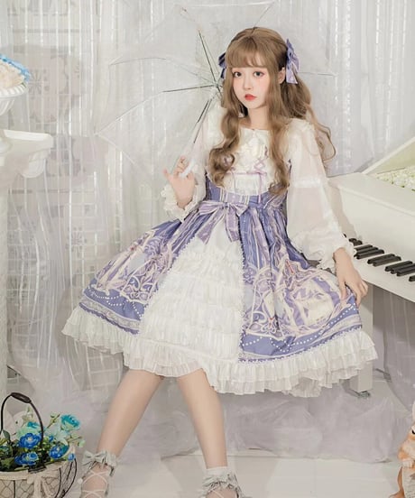 Uncle's Workshop 命軸シリーズ ロリィタドレス ジャンパースカート JSK [LO271]