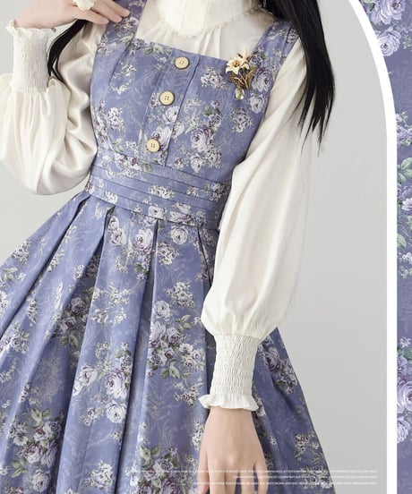 Forest Wardrobe 森林のかご2.0 花柄JSK [LO652]
