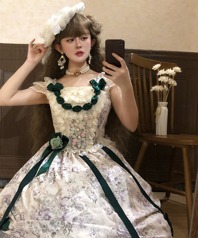 Uncle's Workshop / ドロシーの花壁 ロリィタドレス OP, JSK① [LO