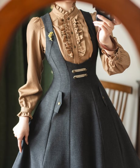 Forest Wardrobe / 森林回廊 コルセットJSK、ブラウス [LO1577]