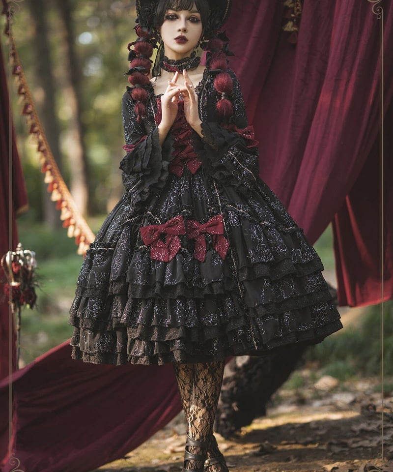 HinanaQueena ROCOCO ロリィタドレス ワンピース ロング full set