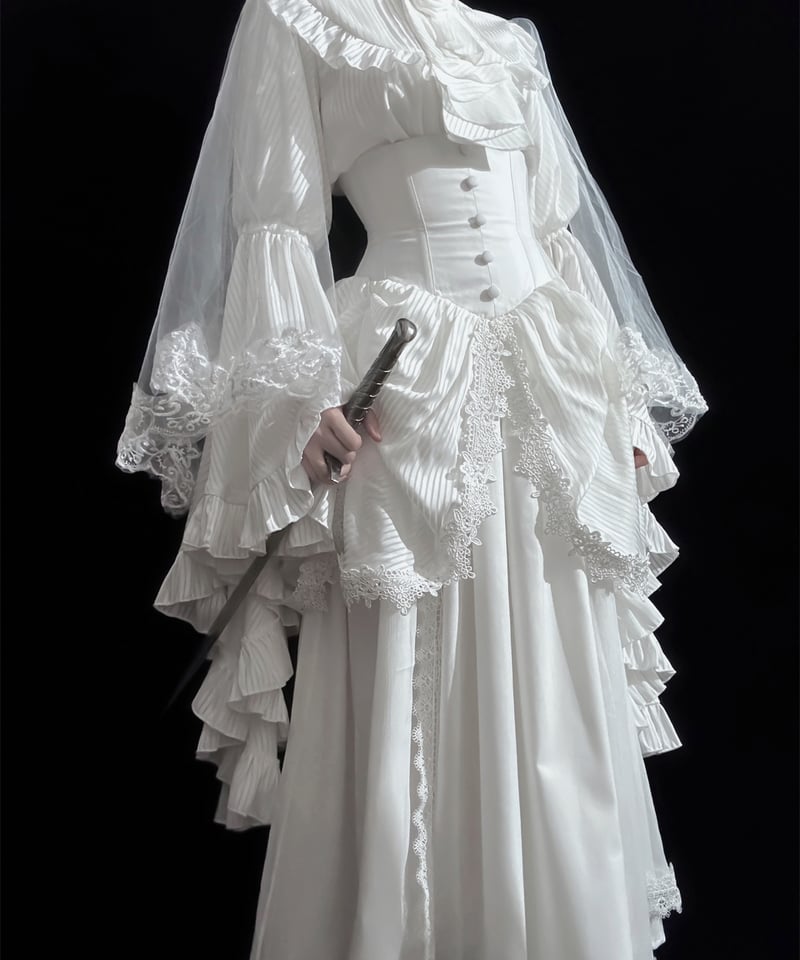 Muppet Preoccupied Book / 夢遊 姫袖 ゴシック ロリィタ ドレス ブ