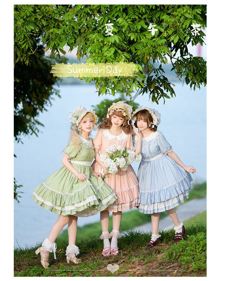Lily's TeaParty ロリィタ ワンピース 🫖オフショルダーが美しいお茶会ドレス🫖 Diane Rose ワンピース