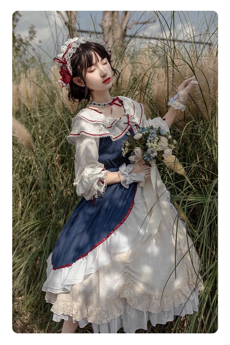 with PUJI 白雪姫OP ロリィタ ドレス[LO497] | Roses on th