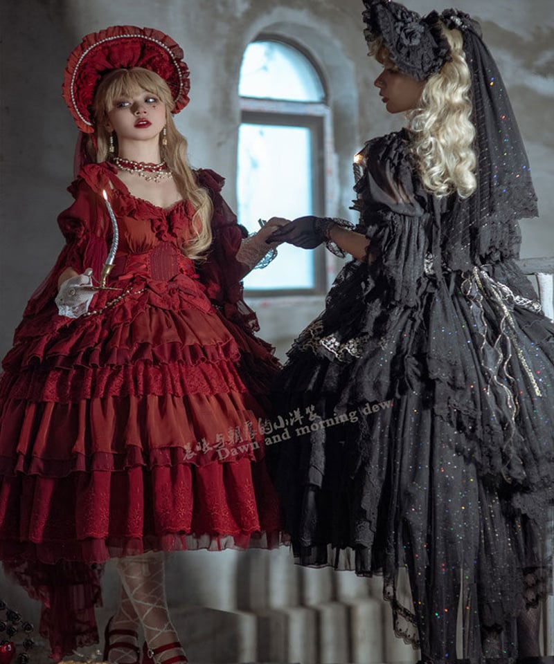 Dawn & Morning Dew 夜明けのエルフ クラシックロリィタ ワンピース