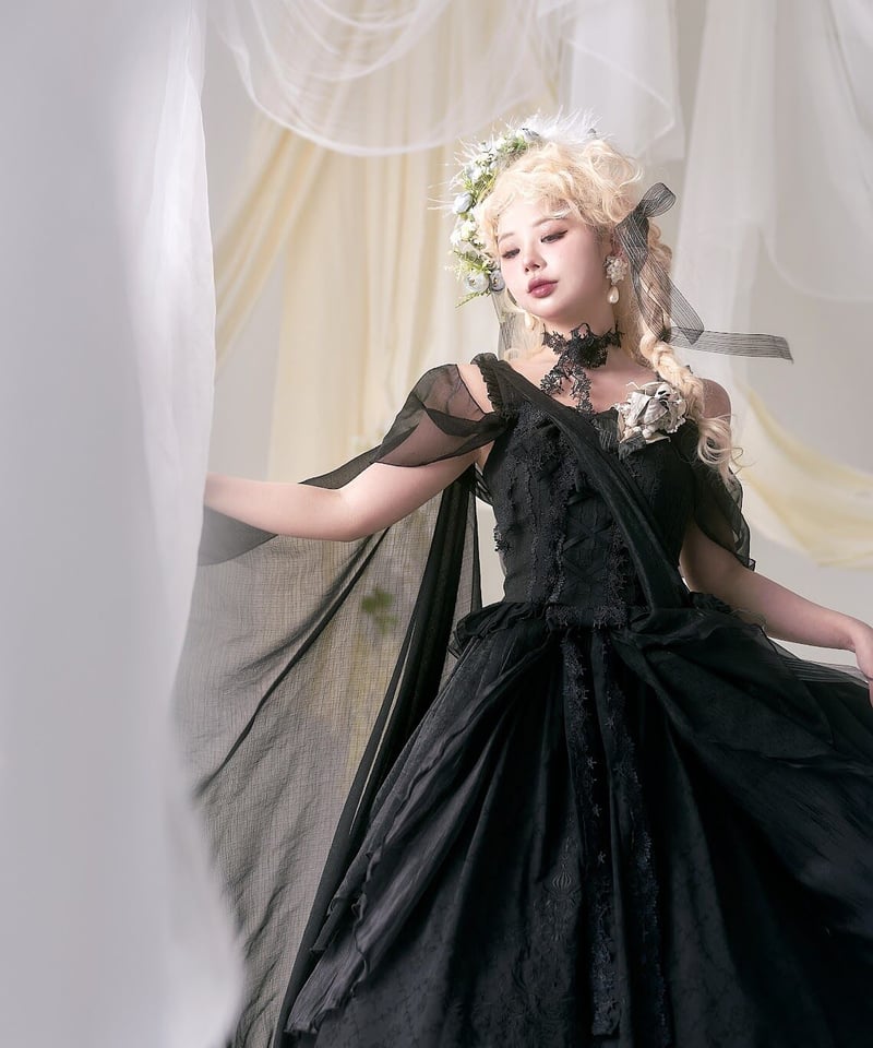 ZJStory 月神 クラシック ロリィタドレス JSK XL[LO760] | Roses