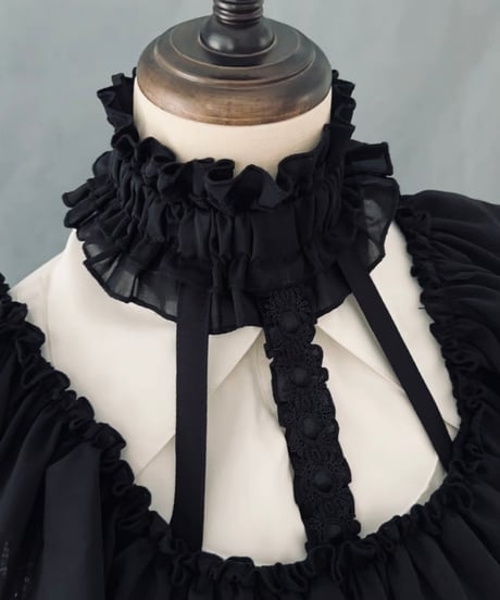 VantablackStudio / イブ ホルターネック 2way ゴシックロングJSK [LO1273]