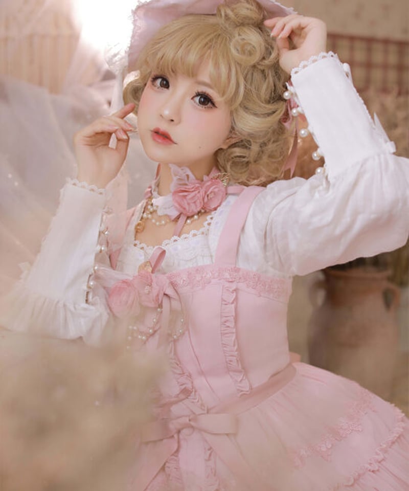 薔薇少女 クラシックロリィタ ジャンパースカート [LO195] | Roses on