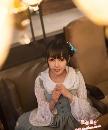 草莓巫女 Alice in Wonderland ロリィタ ワンピース, JSK  [LO799]