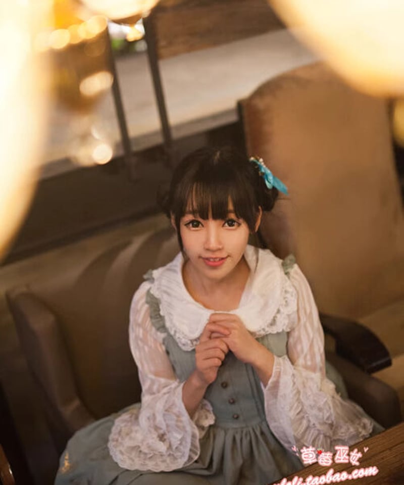 超可爱 草莓巫女 Alice in Wonderland ロリィタ ジャンパースカート