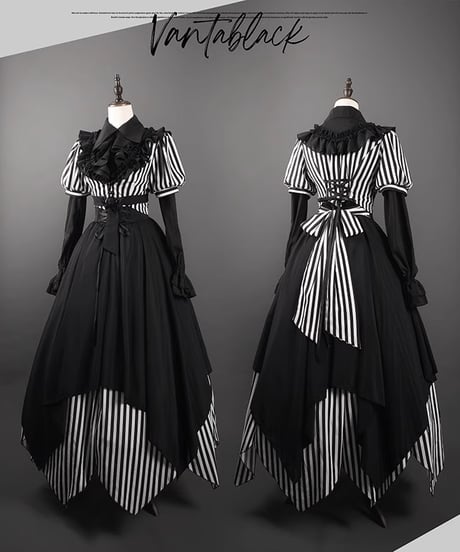 VantablackStudio / Wednesday Addams Manor ゴシック SK, ブラウス, ジャケット [LO919]