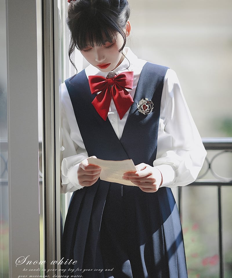 胡桃木JK / 白雪姫 オリジナルJK制服 ジャケット、JSK、ブラウス