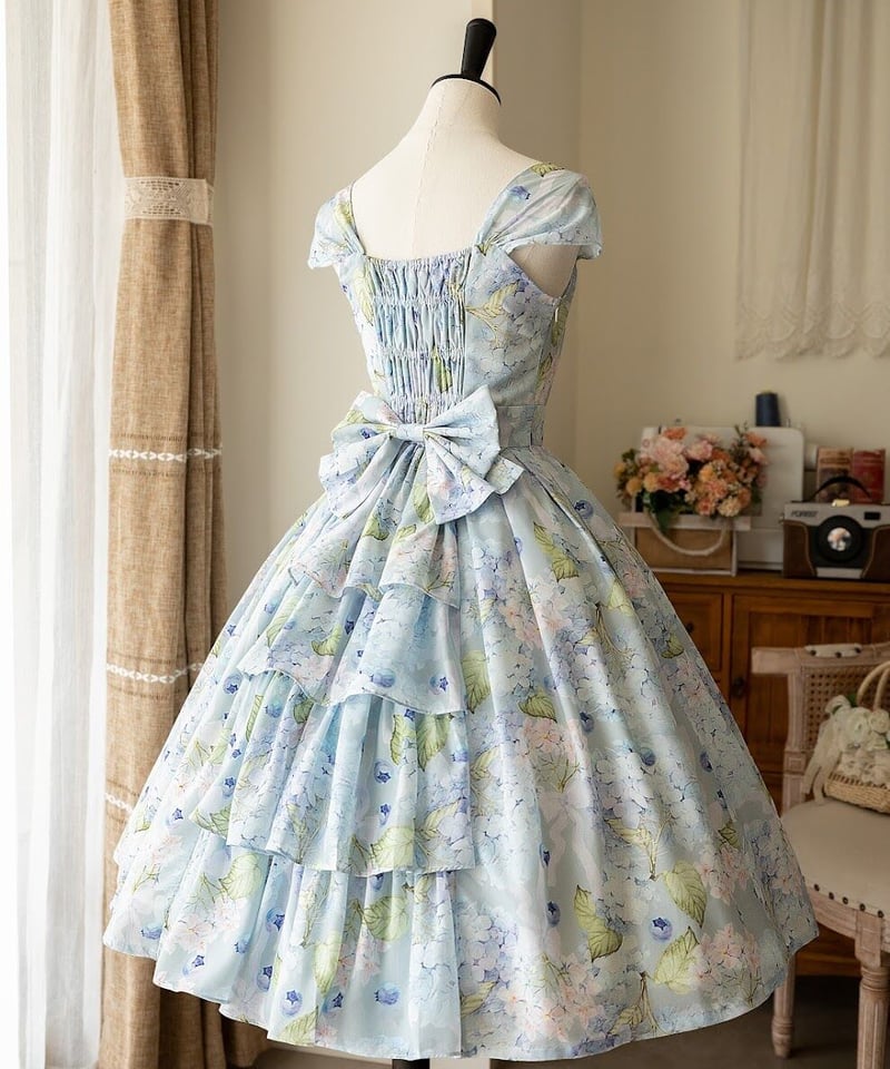 Maison Mangostan 花柄ワンピース6y Maison Mangostan 花柄