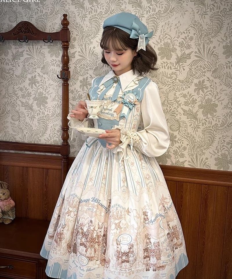 LO1065 lolita オリジナル 洋服 ロリータ ワンピース