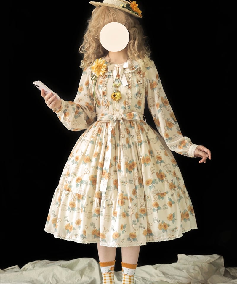 Miss Point 向日葵の庭園 ロリィタドレス 日常版（ST版