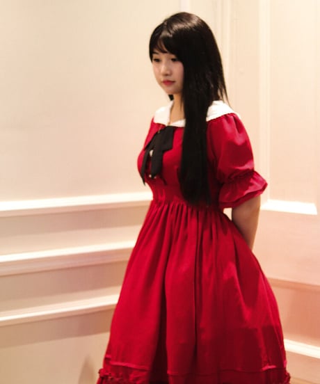 レディローラ ローラダイアリー クラシック ロリィタ 半袖 ワンピース [LO177]