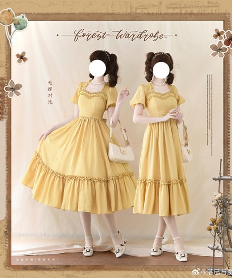Forest Wardrobe 森林牧歌 ワンピース [LO1444]