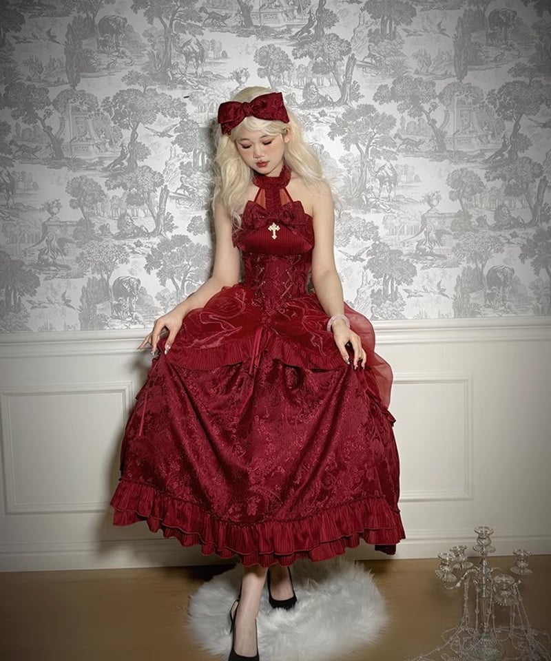 Alice Girl / Mystery Doll ロリィタ ホルターネック ワンピース  