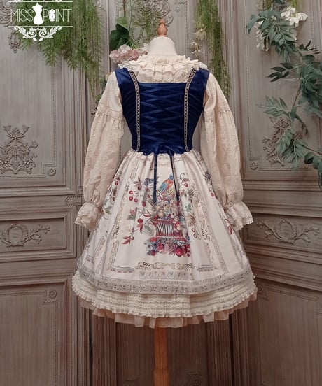 Miss Point 豊作賛歌 バイエルン風 ベルベットコルセットJSK ショート [LO390]