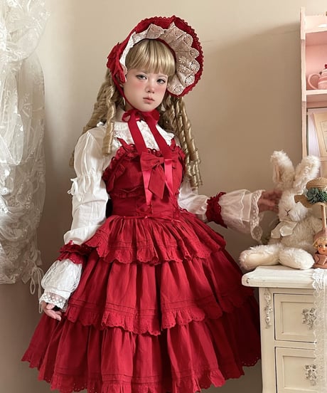 WF Lolita / Miss Flora   ロリィタドレス 綿 JSK [LO973]