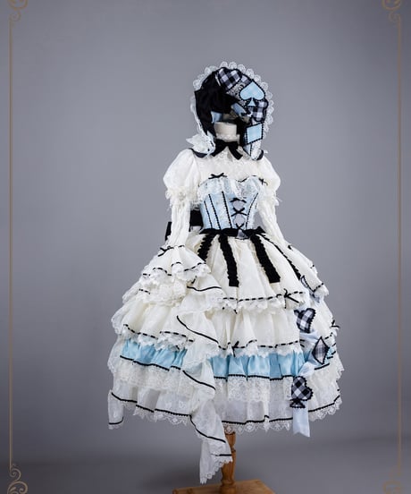 HinanaQueena  夢の国のアリス ロリィタドレス セット [LO830]