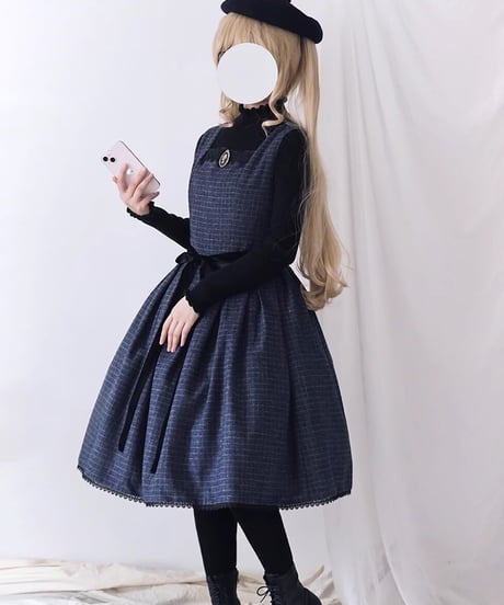 Miss Cube アールグレイティ 秋冬ロリィタドレス 単品 [LO905]