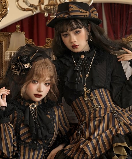 Miss Point / Point Manor クラシックロリィタ ジャボ・リボン [LO622]