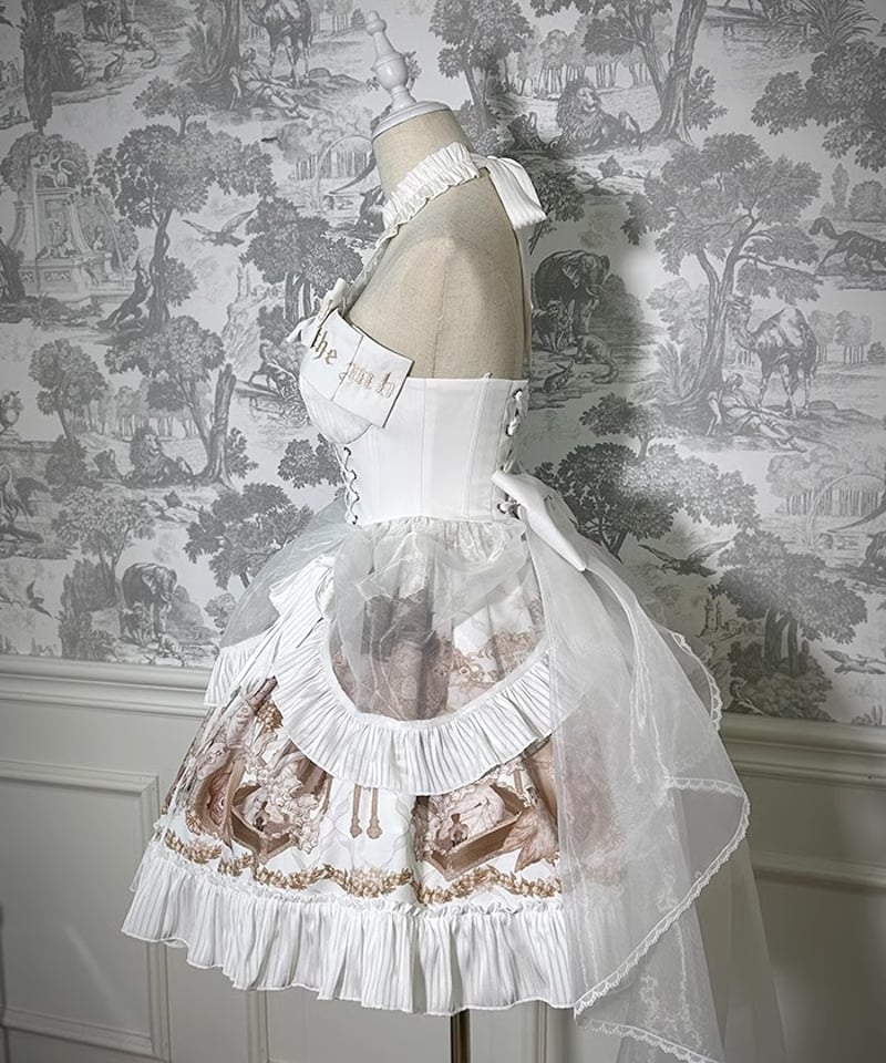 Alice Girl / Mystery Doll ロリィタ ホルターネック ワンピース[ Alice Girl / Mystery Doll ロリィタ ホルターネック ワンピース[