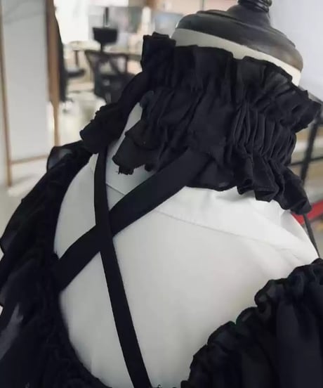 VantablackStudio / イブ ホルターネック 2way ゴシックロングJSK [LO1273]