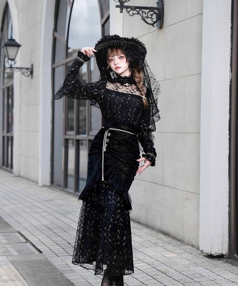 Another Walker / Night Whisper ゴシック&ロリィタドレス セット Another Walker / Night Whisper ゴシック&ロリィタドレス セット