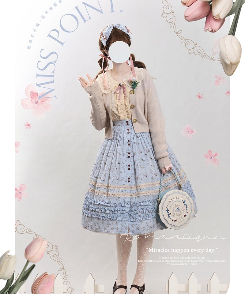 Miss Point 花とアリス クラシックロリィタ ニットカーディガン [LO616