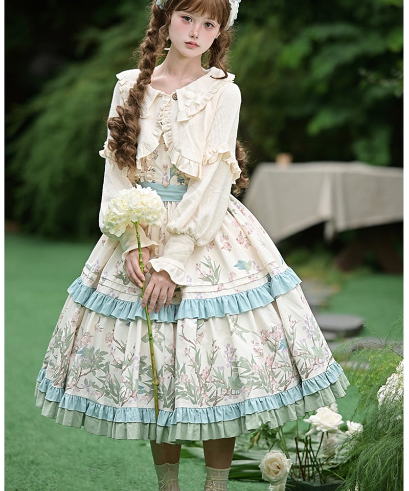 with PUJI / 鶯の頃 ロリィタドレス OP, JSK [LO1503] | Ros