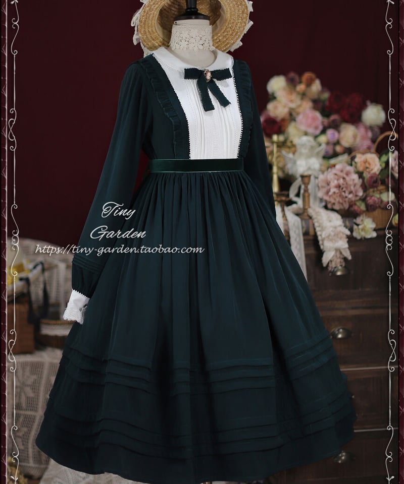 Tiny Garden ブリティッシュスタイル2.0 ロリィタワンピース Tiny Garden ブリティッシュスタイル2.0 ロリィタワンピース