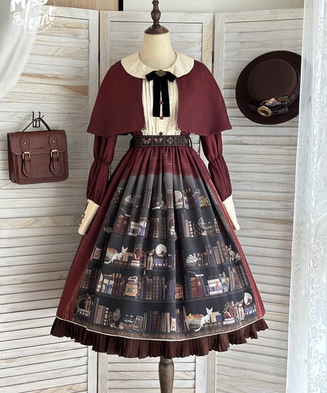Miss Point / 独文の書架シリーズ OP、JSK、吊SK、長袖ブラウス [LO1505]